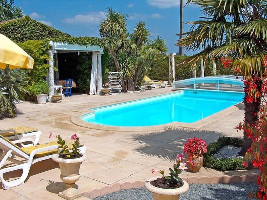 Villa Grand Communal, Piscine, 18Km De Bordeaux Ludon-Médoc Exteriér fotografie