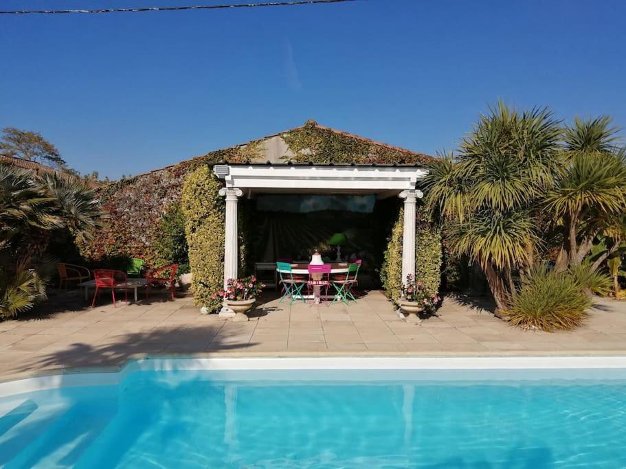 Villa Grand Communal, Piscine, 18Km De Bordeaux Ludon-Médoc Exteriér fotografie